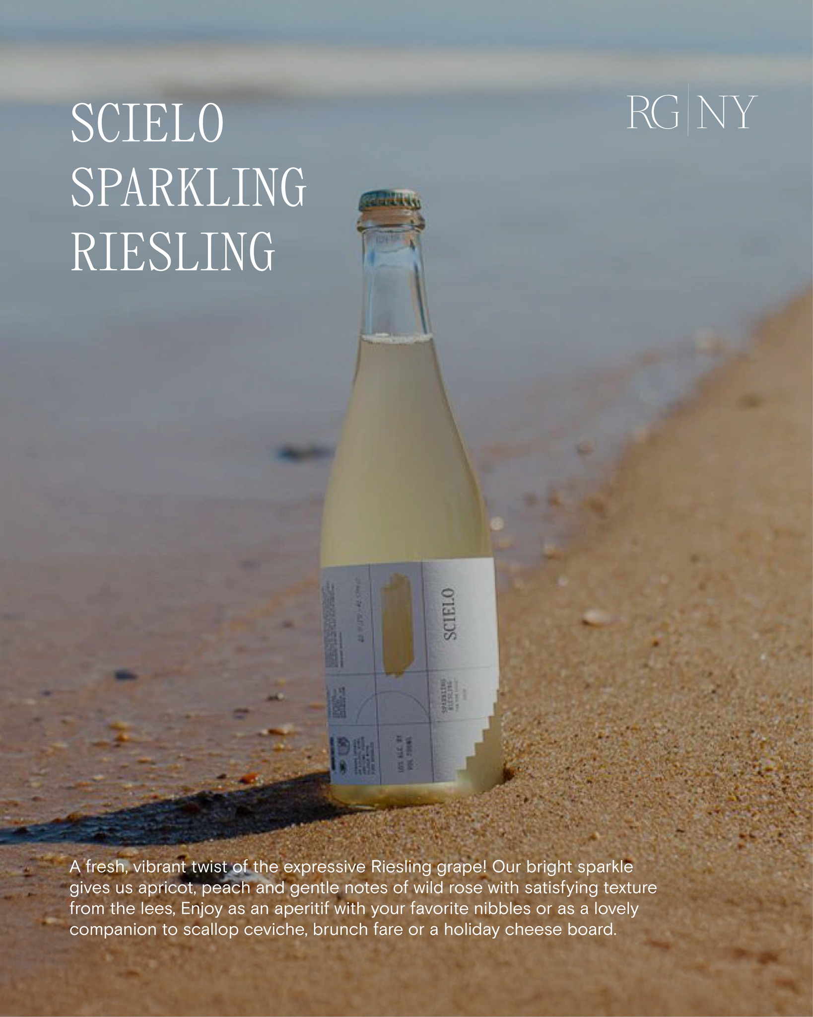 Sparkling Riesling Scielo NY Sparkling Riesling